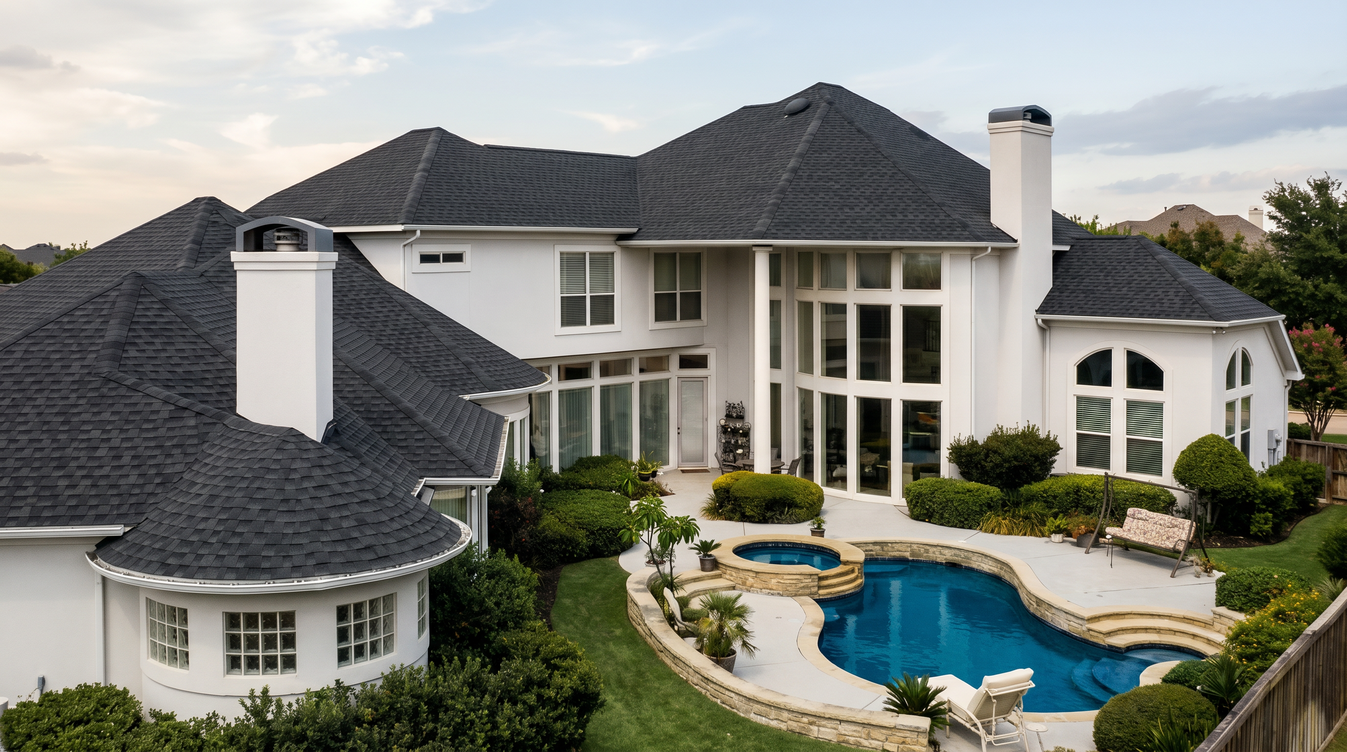 Luxury estate re-roof, Milton